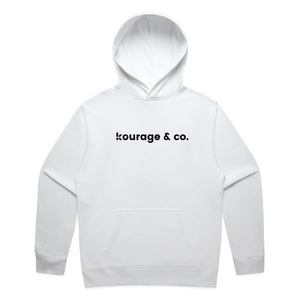 Kourage & co Relax Hood - Black Print