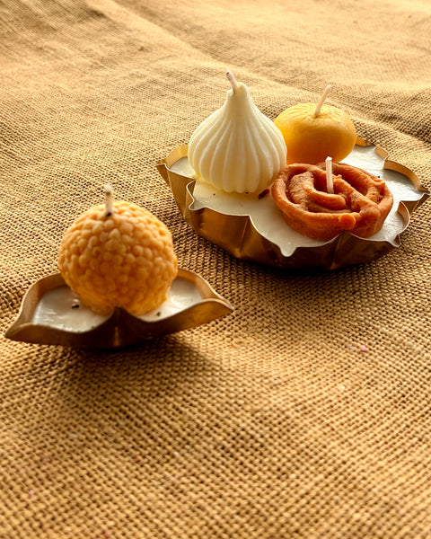 Mithai Urli Candle