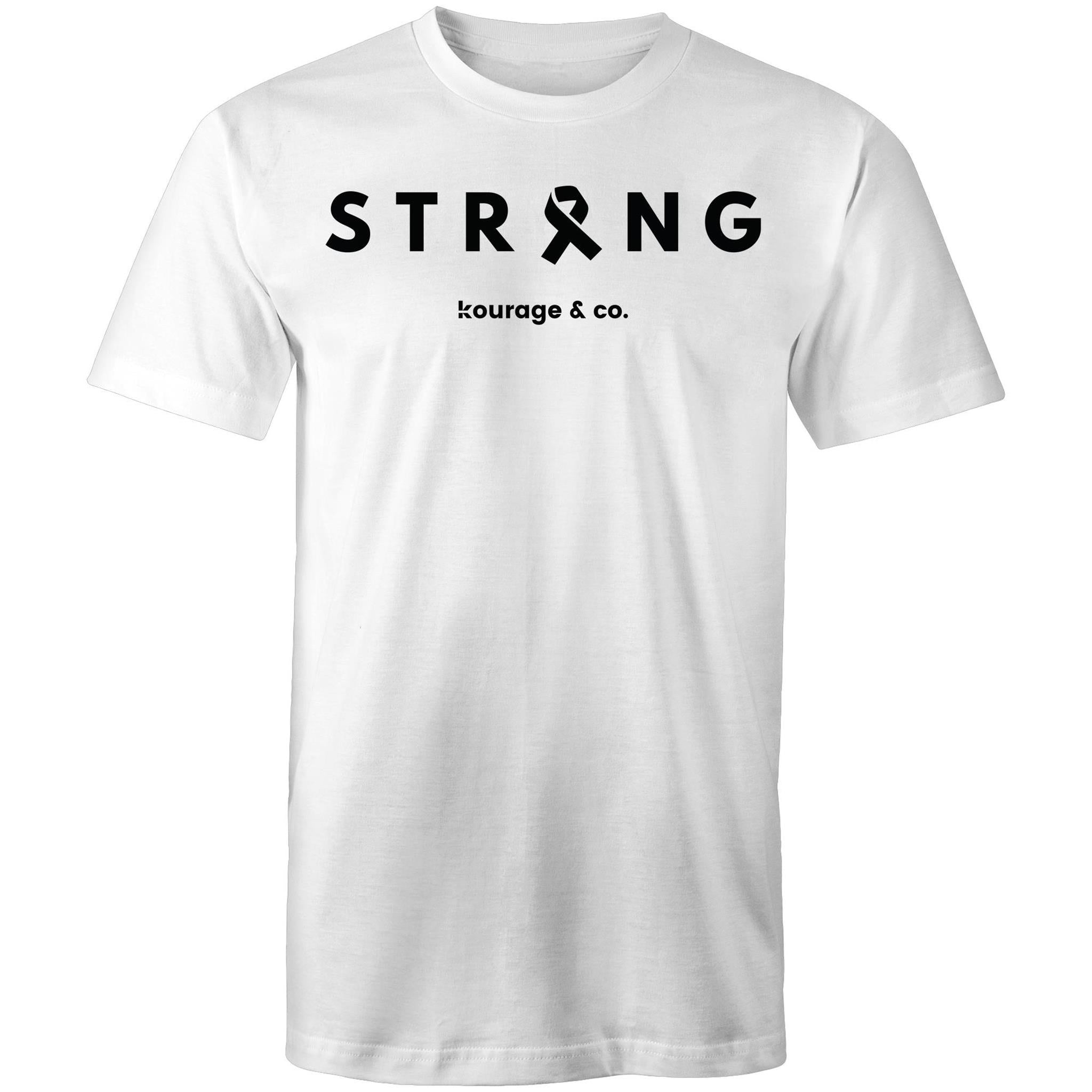 STRONG Mens T-Shirt - Black Print