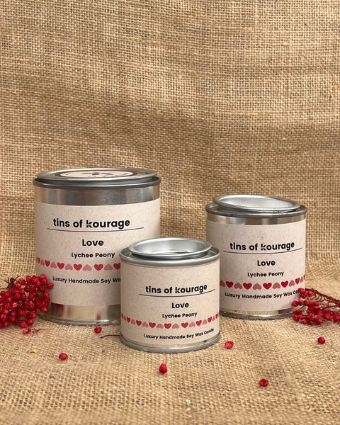 Love Soy Wax Candle