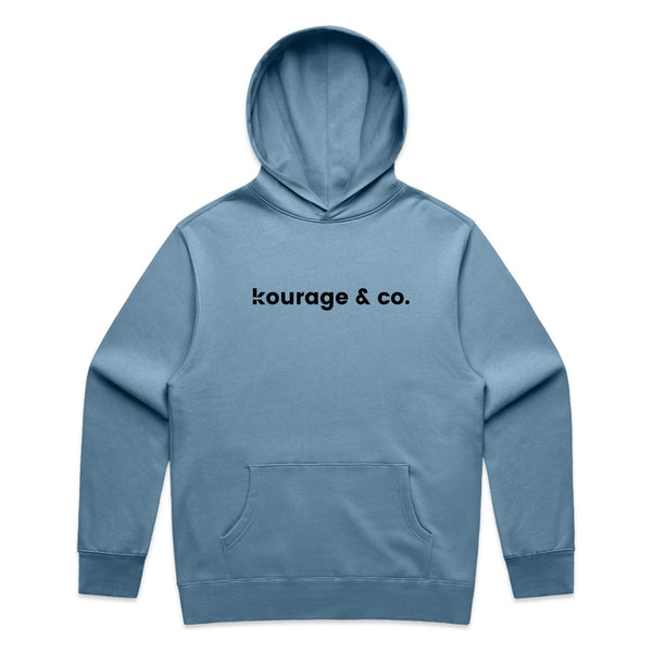 Kourage & co Relax Hood - Black Print