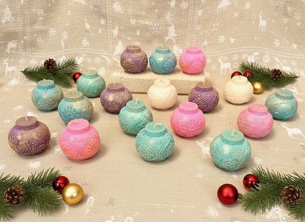 Christmas Bauble Candles