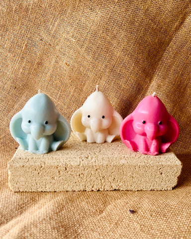 Little Ellie – Elephant Candle