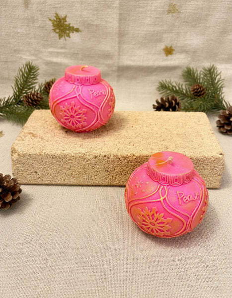 Christmas Bauble Candles