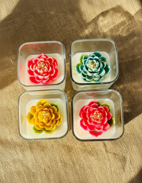 Lotus Bloom Cube – Limited Edition Candle