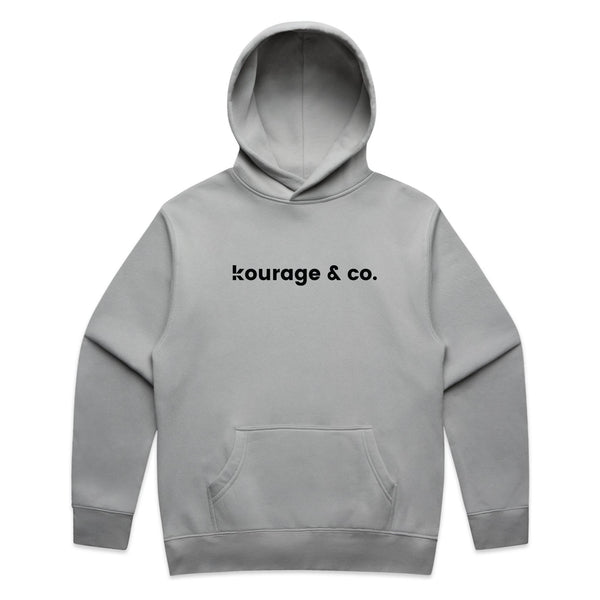 Kourage & co Relax Hood - Black Print