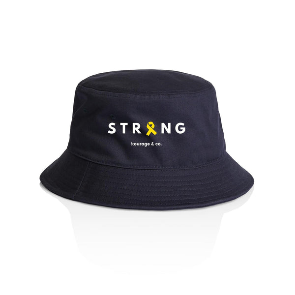 STRONG Bucket Hat | Childhood Cancer Awareness Hat