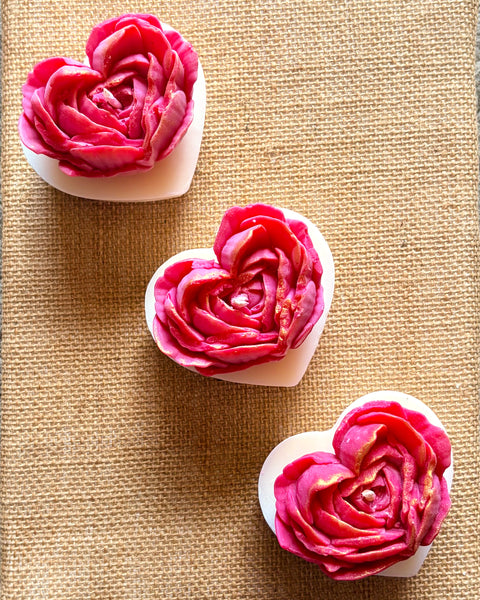 Bloom Heart Candle