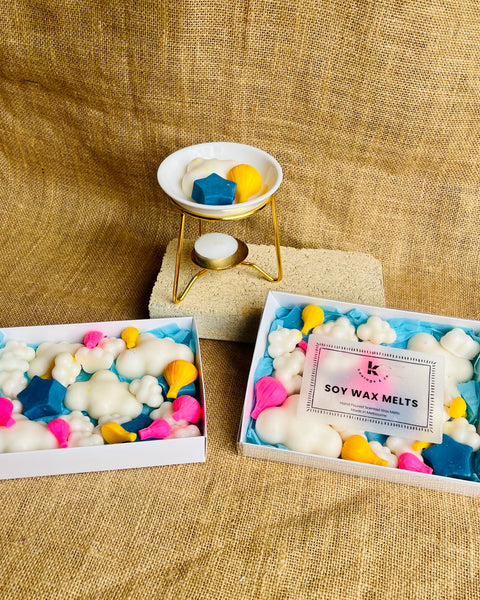 Up in the Clouds Wax Melts – Vanilla, Patchouli & Sandalwood