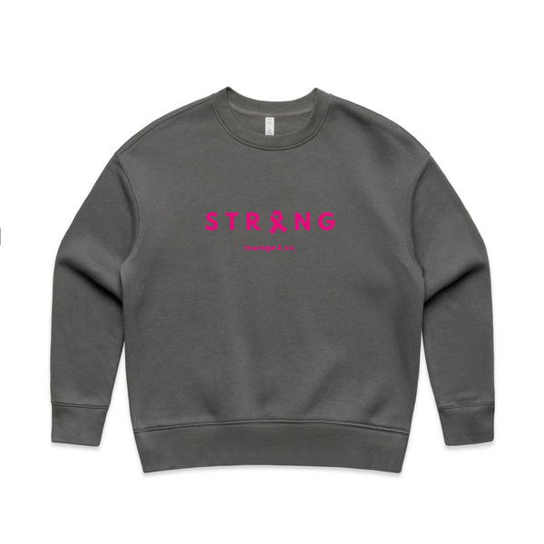 STRONG Relax Crew | Women's Crew Neck Sweatshirt