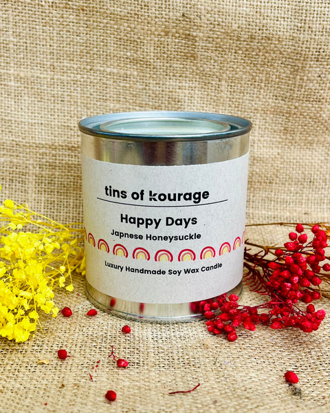 Happy Days Soy Wax Candle