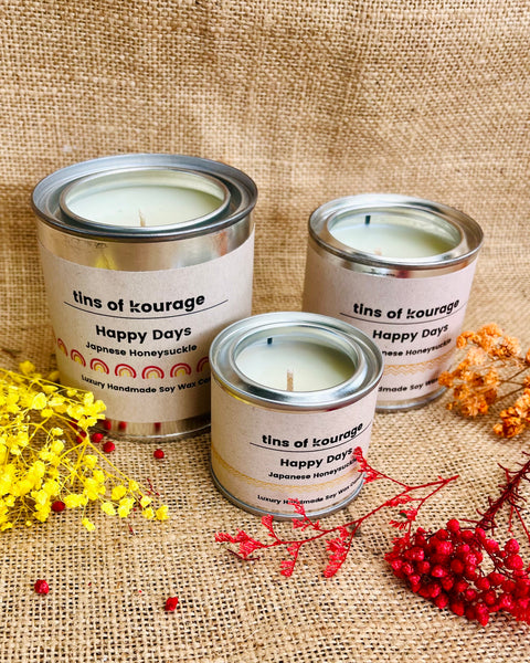 Happy Days Soy Wax Candle