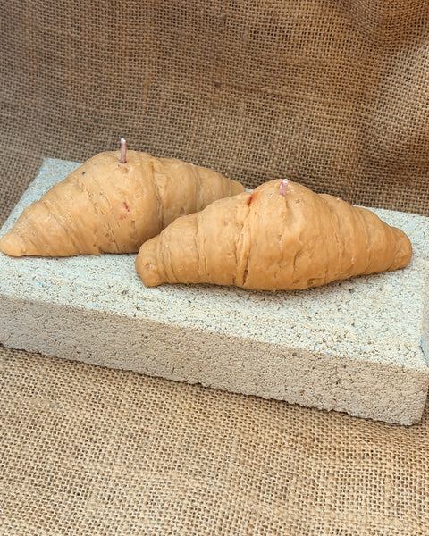 Buttery Croissant Soy Candle – French Bakery Scented Dessert Candle