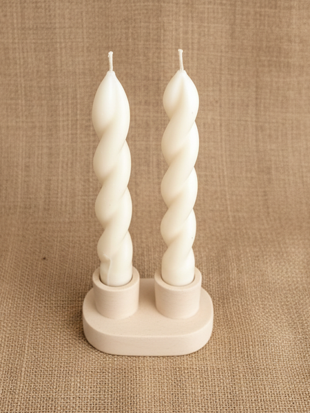 Twisted Taper Candle