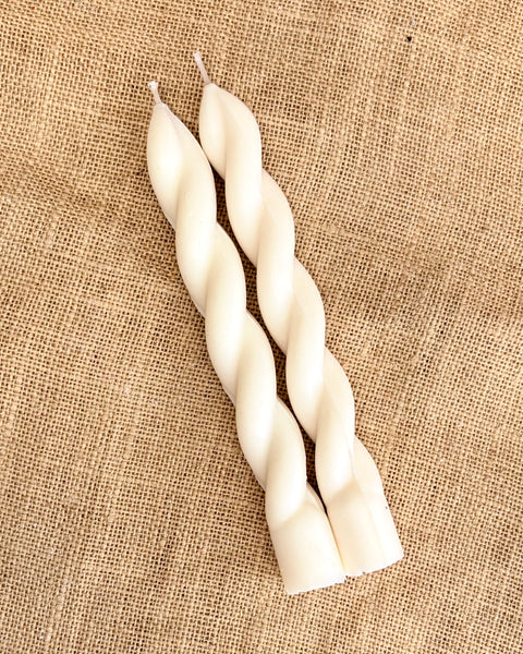Twisted Taper Candle