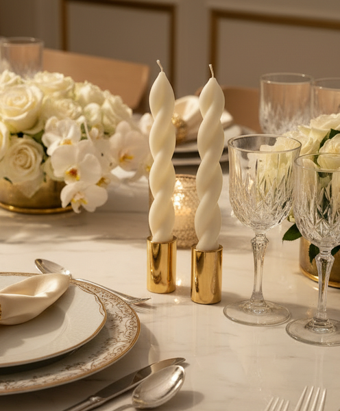 Twisted Taper Candle