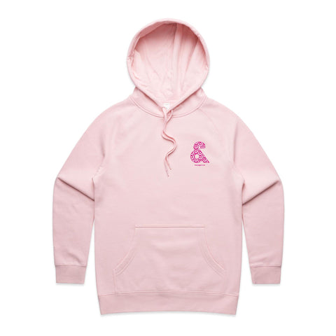 Kourage & Pink Women's Double-sided Print Hoodie
