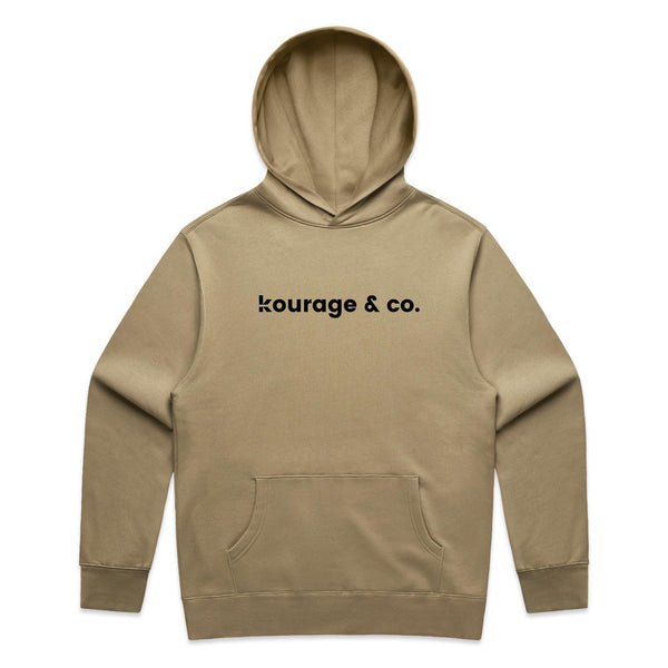 Kourage & co Relax Hood - Black Print