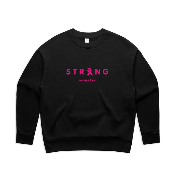 STRONG Relax Crew | Women's Crew Neck Sweatshirt