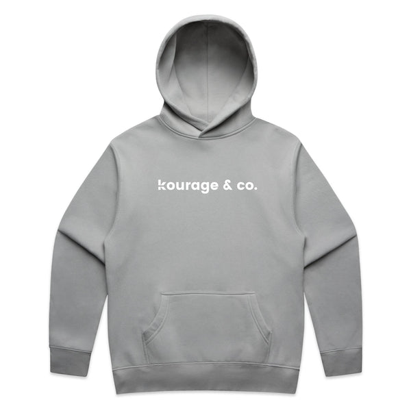 Kourage & co Relax Hood - White Print