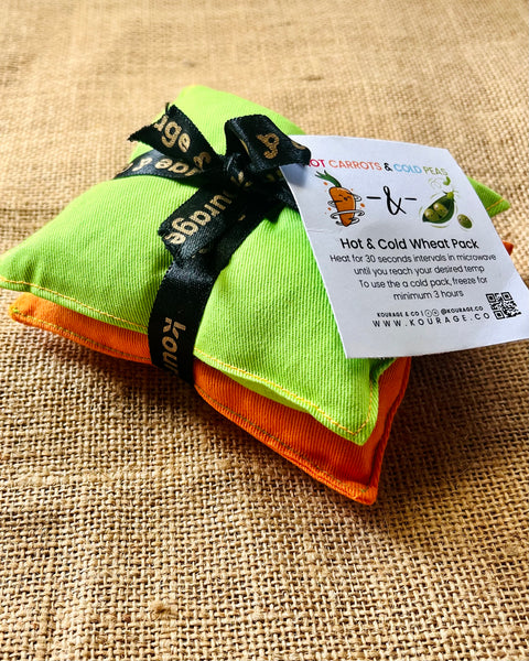 Hot Carrots & Cold Peas Wheat Pack