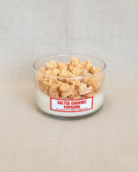 Salted Caramel Popcorn Candle