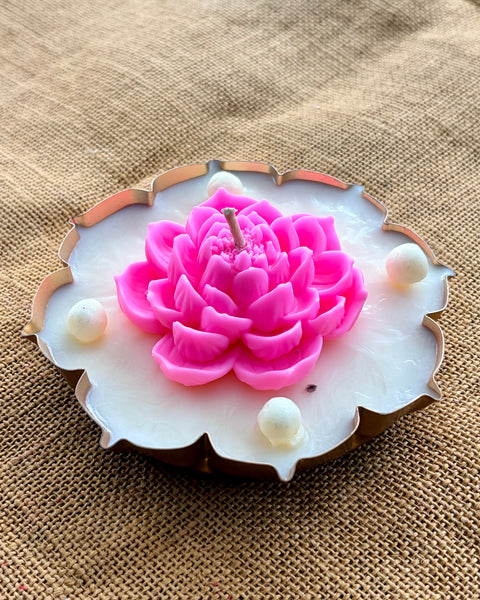 Lotus Urli Candle