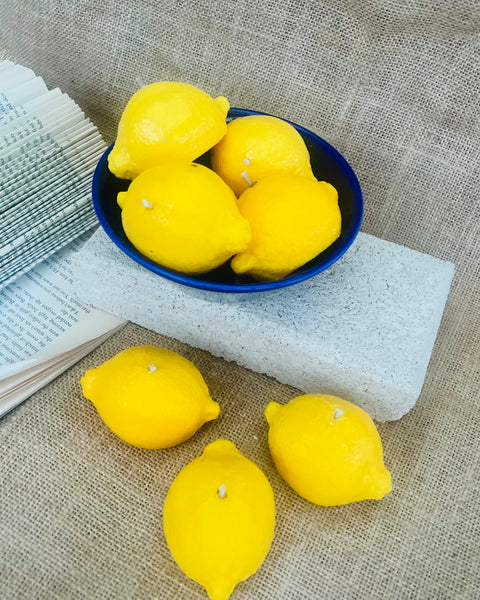 Lemon candle