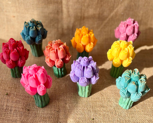 Tulip Bunch Candle