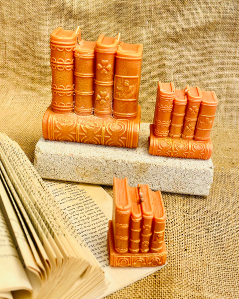 Reading Nook Book Candles