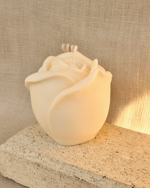 Rose Bud Soy Candle | Floral Gift Candle