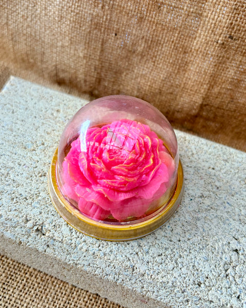 Peony Flower Candle