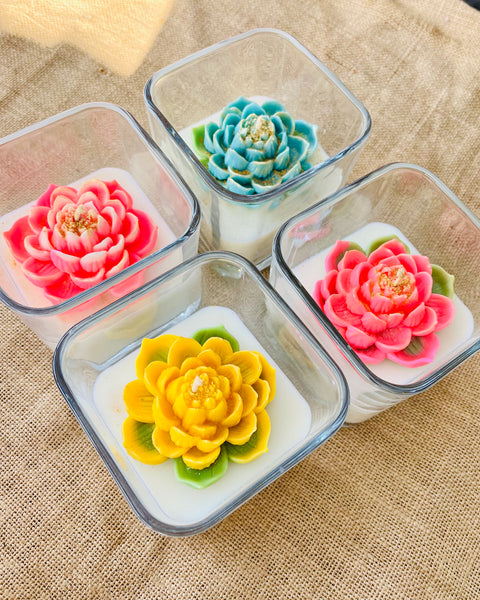 Lotus Bloom Cube – Limited Edition Candle