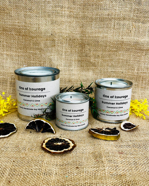 Summer Holidays Soy Wax Candle