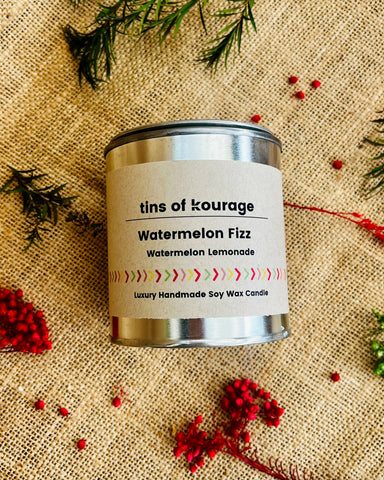 Watermelon Fizz Soy Wax Candle