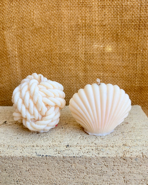Seashell Candle