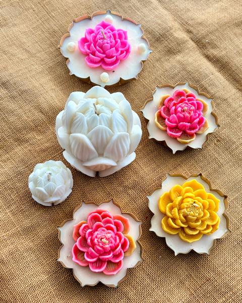 Lotus Urli Candle