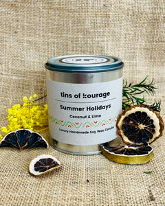 Summer Holidays Soy Wax Candle