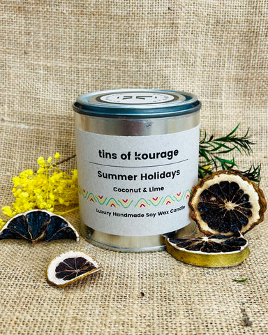Summer Holidays Soy Wax Candle