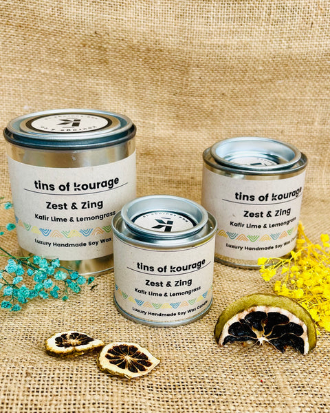 Zest & Zing Soy Wax Candle