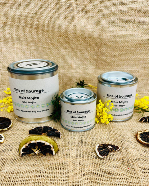 Mo’s Mojitos Soy Wax Candle