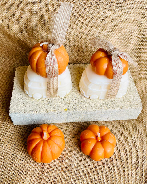 Pumpkin Patch Kombi Van Candle
