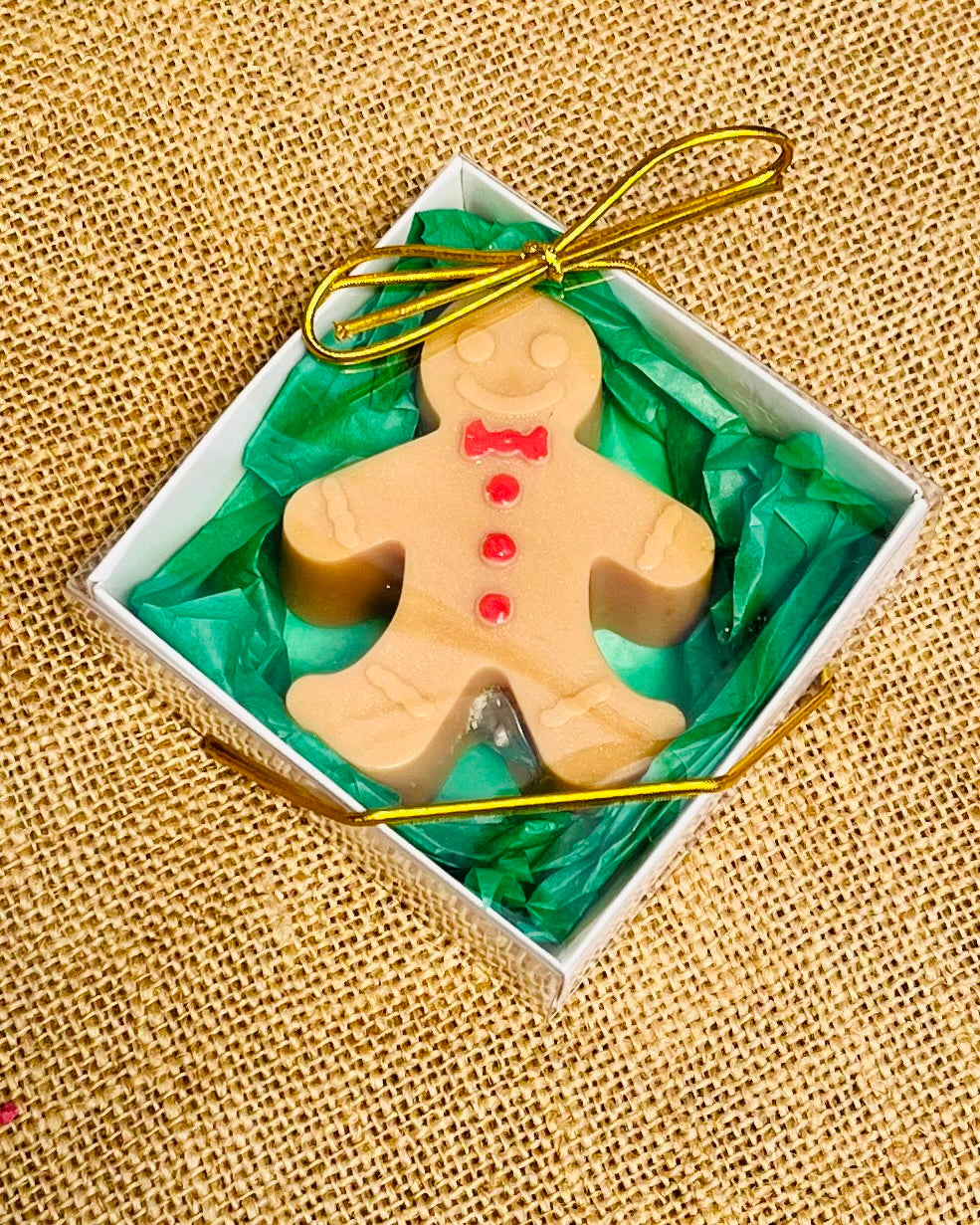 Gingerbread Man Candle