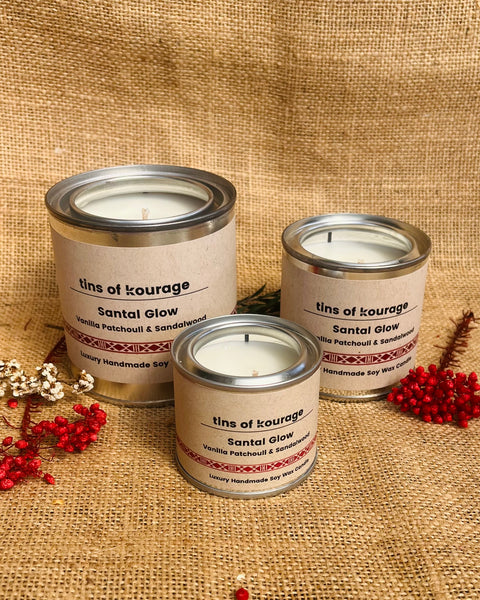 Santal Glow Soy Wax Candle