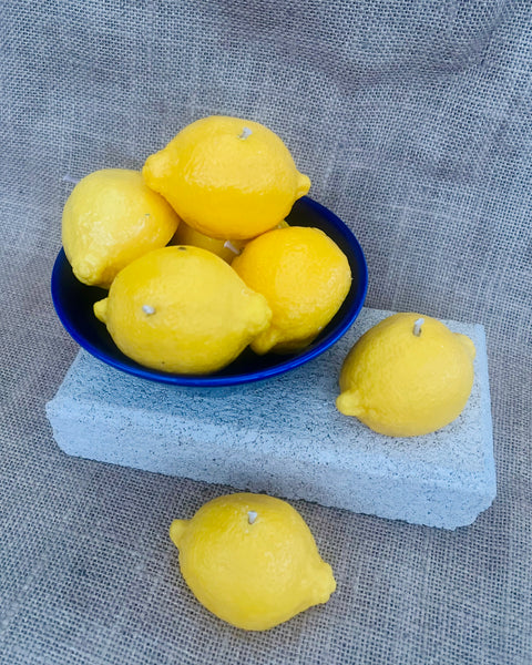 Lemon candle 