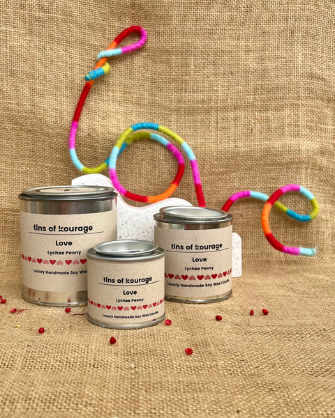Love Soy Wax Candle