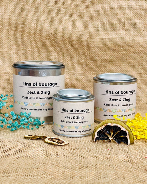 Zest & Zing Soy Wax Candle