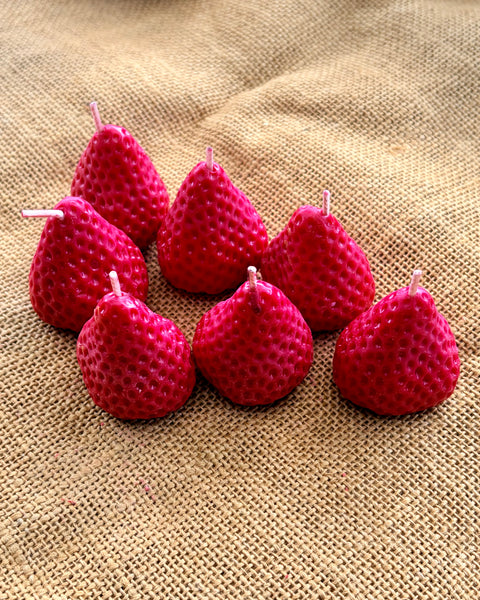 Strawberry Scented Candle