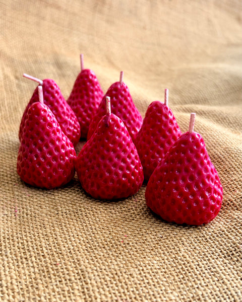 Strawberry Scented Candle