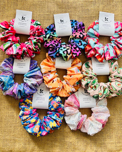 Fun Printed Scrunchie